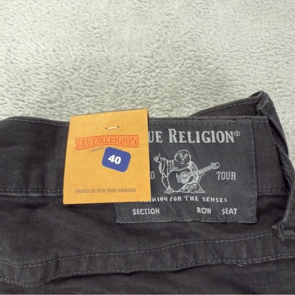 True Religion NWT Rocco Flap SN Relaxed Skinny 105706 Men's Size 40x33 - Picture 9 of 12